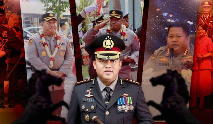 Polresta Tuban Ajak Warga Ikuti Aksi 5 Menit Penghormatan Bendera
