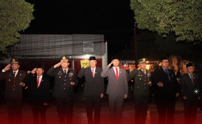 Polresta Tuban Ikuti Apel Kehormatan dan Renungan Suci di TMP Ronggolawe