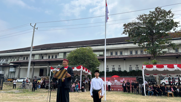 Lebih dari 2.500 Personel Brigade Komando Sakera KMY Peringati HUT RI di Yogyakarta