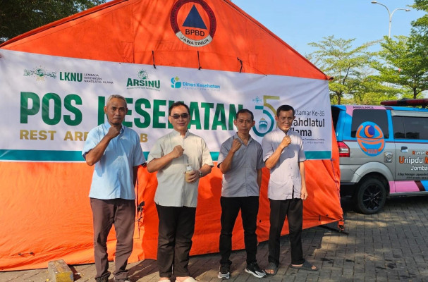 Jelang Muktamar ke-35 NU, Puluhan Posko Kesehatan Disiapkan di Jombang