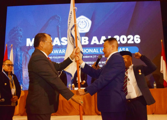 19 DPC Dukung Aklamasi, Tjandra Sridjaja Pradjonggo Pimpin AAI 2026-2031